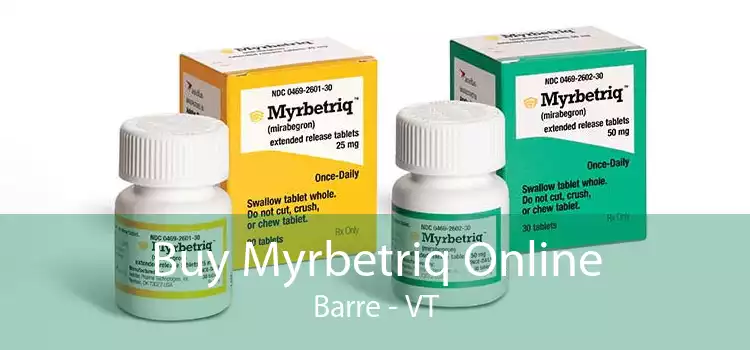 Buy Myrbetriq Online Barre - VT