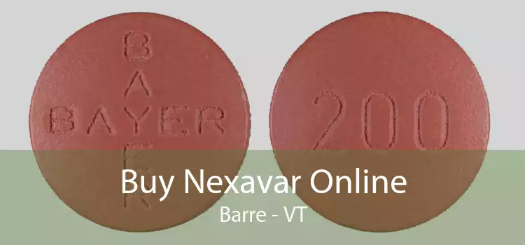 Buy Nexavar Online Barre - VT
